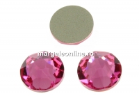 Swarovski, cabochon SS30, rose, 6mm - x4