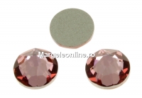 Swarovski, cabochon SS30, antique pink, 6mm - x4