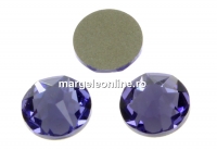 Swarovski, cabochon SS30, tanzanite, 6mm - x4