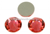 Swarovski, cabochon SS30, padparadscha, 6mm - x4