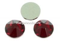 Swarovski, cabochon SS30, siam, 6mm - x4