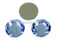 Swarovski, cabochon SS30, light sapphire, 6mm - x4