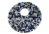 Swarovski, pand. fine rocks, berm. blue comet arg. light, 40mm - x1