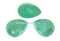 Swarovski, fancy picatura, mint green, 14x10mm - x1