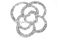 Swarovski, fine rocks pendant, comet argent light, 66mm - x1