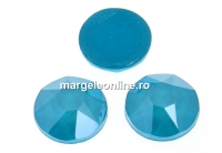 Swarovski, cabochon, SS34 hotfix, azure blue, 7mm - x4