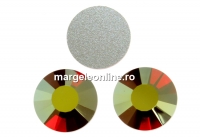 Swarovski, cabochon Concise, light siam aurore boreale, 11mm - x2