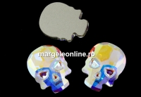 Swarovski, cabochon Craniu, aurore boreale, 18mm - x1