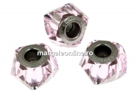 Swarovski, becharmed helix rosaline, 14mm - x1