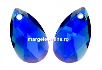 Swarovski, pandantiv picatura, capri blue AB, 16mm - x1