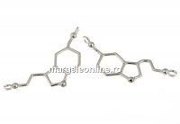 Link, happiness formula, 925 silver, 32.5mm - x1