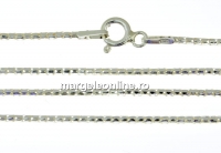 Lant, argint 925, circular, 45cm - x1