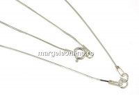 Lant circular pentru linkuri argint 925, 41cm - x1