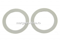 Link disc argint 925, 12.5mm  - x1