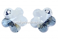 Swarovski, pandantiv floare, blue shade, 14mm - x1