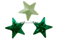 Swarovski, fancy star, emerald, 10mm - x1