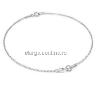 Bracelet for link, 925 silver, 18cm - x1