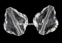 Swarovski, margele baroque, crystal, 14mm - x1