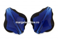 Swarovski, margele baroque, dark indigo, 14mm - x1