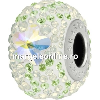 Swarovski, becharmed pave aurore boreale daisy, 14.5mm - x1