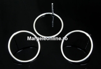 Earring findings, 925 silver, 12x23mm - x1pair
