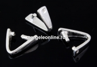 Sistem prindere pandantiv, argint 925, 9mm - x1