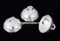 Baza pandantiv ghinda argint 925, perla de 8mm - x1