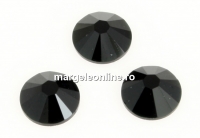 Swarovski, cabochon, jet, 11.5mm - x2