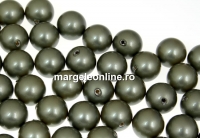 Swarovski one hole pearls, powder green, 4mm - x4
