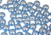 Perle Swarovski cu un orificiu, light blue, 8mm - x2