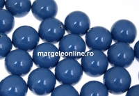 Perle Swarovski cu un orificiu, lapis pearl, 12mm - x2