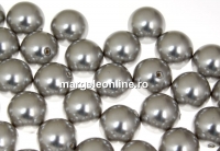 Perle Swarovski cu un orificiu, light grey, 5mm - x4