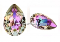 Swarovski, drop fancy, vitrail light, 14x10mm - x1