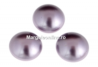 Swarovski, cabochon perla cristal, mauve, 16mm - x1