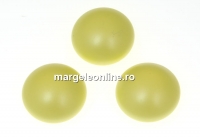Swarovski, crystal pearl cabochon, pastel yellow, 8mm - x2