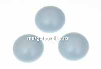 Swarovski, cabochon perla cristal, pastel blue, 8mm - x2