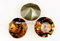 Swarovski, chaton PP10, smoked topaz, 1.6mm - x20