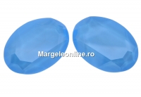 Swarovski, rivoli cabochon, summer blue, 30mm - x1