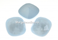 Swarovski, fancy square, powder blue, 12mm - x1