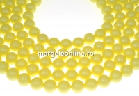 Perle Swarovski, pastel yellow, 6mm - x100