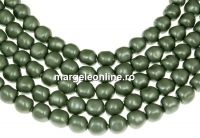 Margele Swarovski perle candy, powder green, 6mm - x4