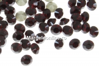 Swarovski, chaton pp21, garnet, 2.8mm - x20