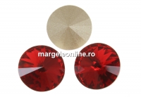 Swarovski, rivoli, scarlet, 10mm - x2