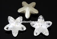 Swarovski, fancy mystic star, crystal, 18mm - x1