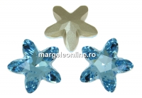 Swarovski, fancy mystic star, aquamarine, 8mm - x1