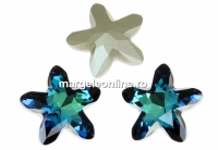 Swarovski, fancy mystic star, bermuda blue, 8mm - x1