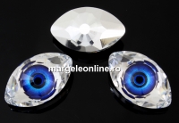 Swarovski, rivoli cabochon Eye, sapphire, 18mm - x1