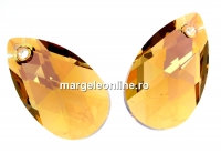 Swarovski, pand. picatura, lt. col. topaz shimmer, 16mm - x1