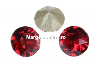 Swarovski, chaton ss29, scarlet, 6mm - x4