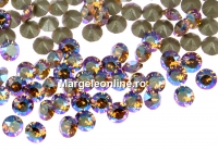 Swarovski, chaton ss24, light col. topaz shimmer, 5.2mm - x10